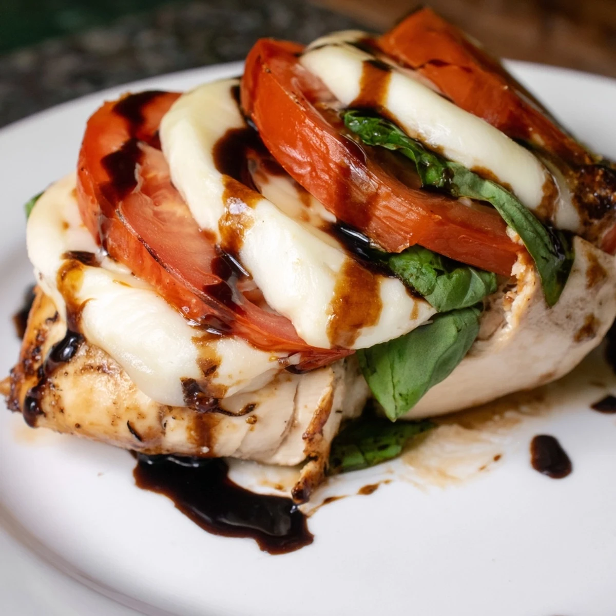 Caprese Stuffed Chicken Breast