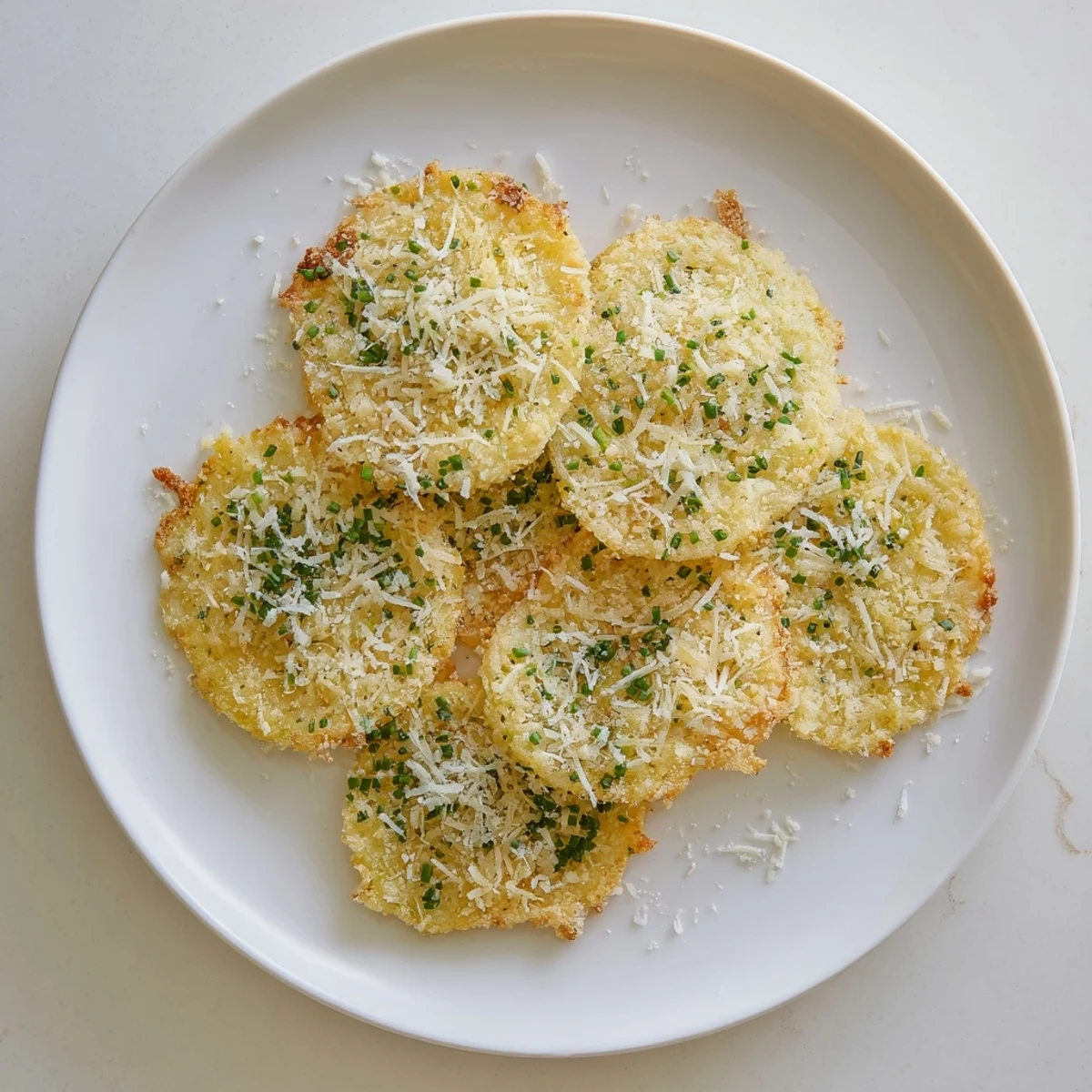 Protein-rich cottage cheese chips piled high, perfectly seasoned and ready for healthy snacking