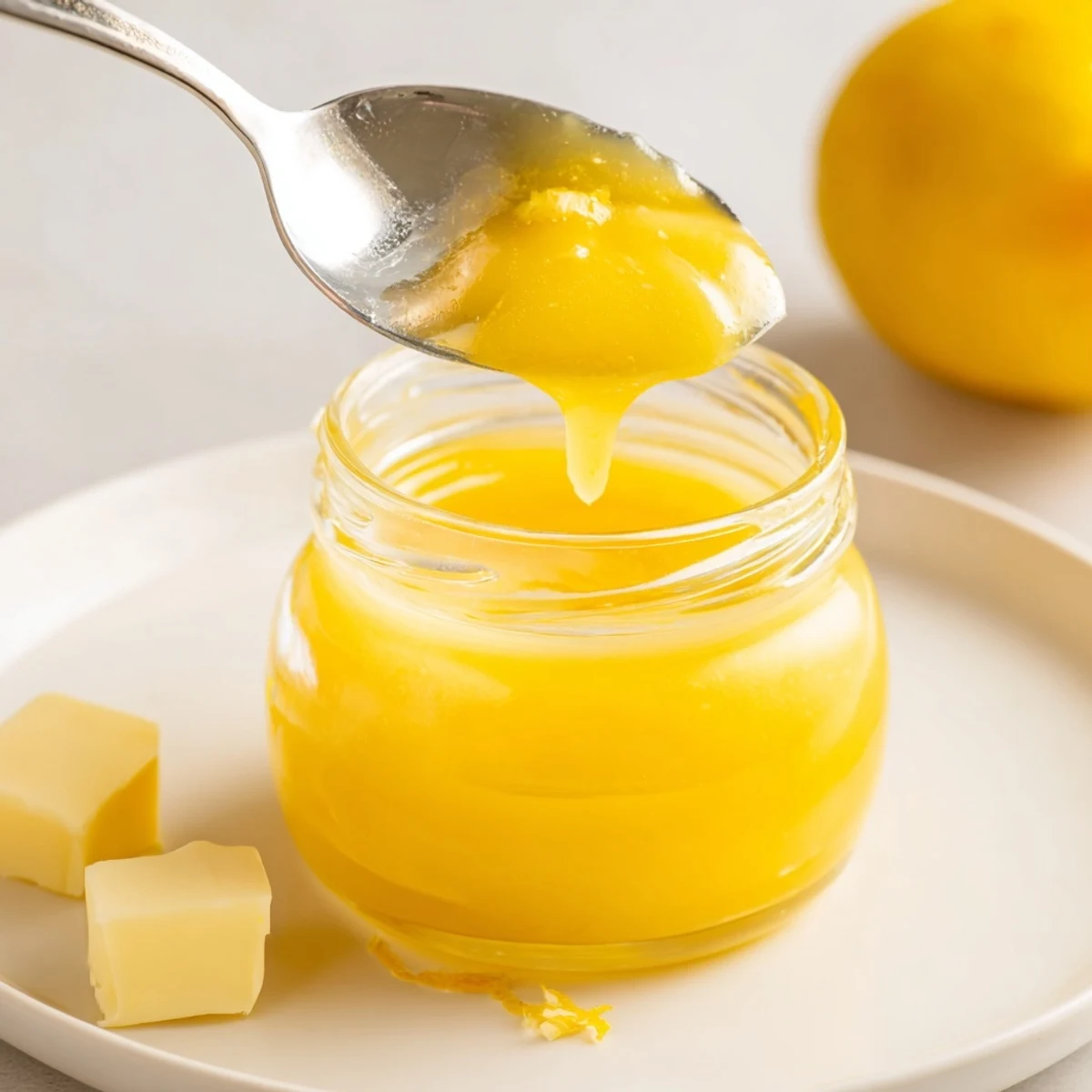 Silky Lemon Curd Recipe cooled in jars, zesty, bright, perfect spread