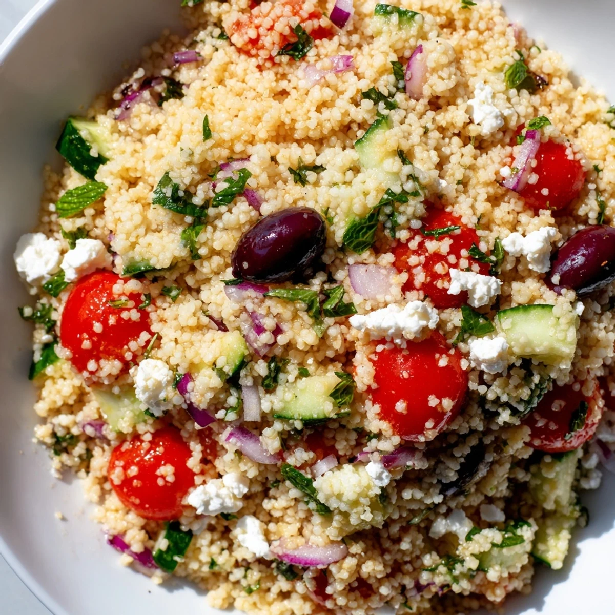 Mediterranean Couscous Salad