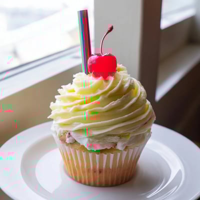 Banana Milkshake Cupcakes