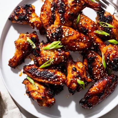 Miso Honey Chicken Wings