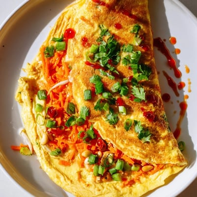 Chinese Vegetable Omelette